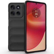 Захисний чохол Deexe Terra Case для Motorola Moto G56 - Black: фото 1 з 6