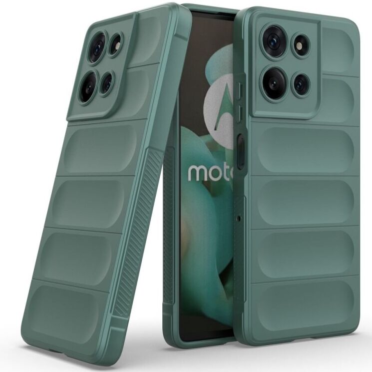 Защитный чехол Deexe Terra Case для Motorola Moto G75 - Green: фото 2 из 6