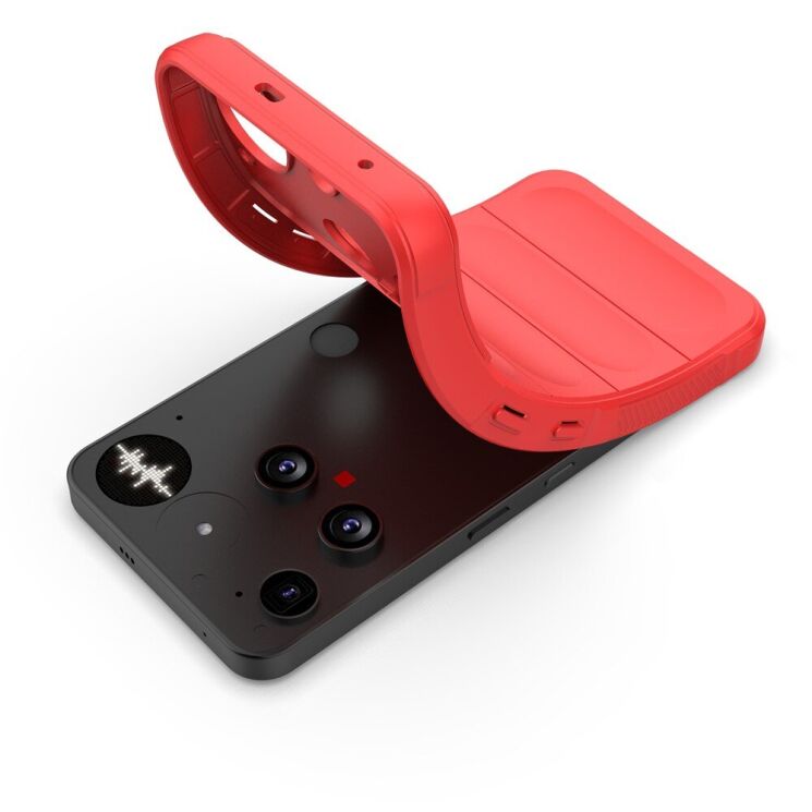 Защитный чехол Deexe Terra Case для Nothing Phone (3) - Red: фото 2 из 6