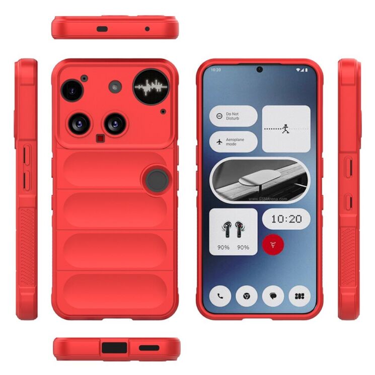 Защитный чехол Deexe Terra Case для Nothing Phone (3) - Red: фото 5 из 6