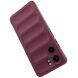 Захисний чохол Deexe Terra Case для OPPO A5x - Wine Red (385707WR). Фото 3 з 8