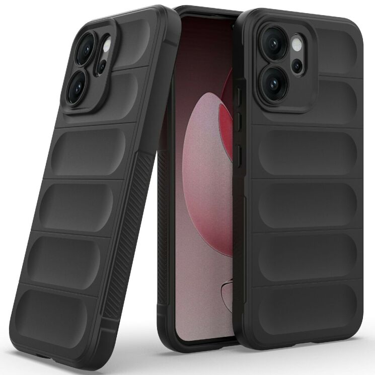 Захисний чохол Deexe Terra Case для OPPO Reno 14 5G - Black: фото 2 з 6