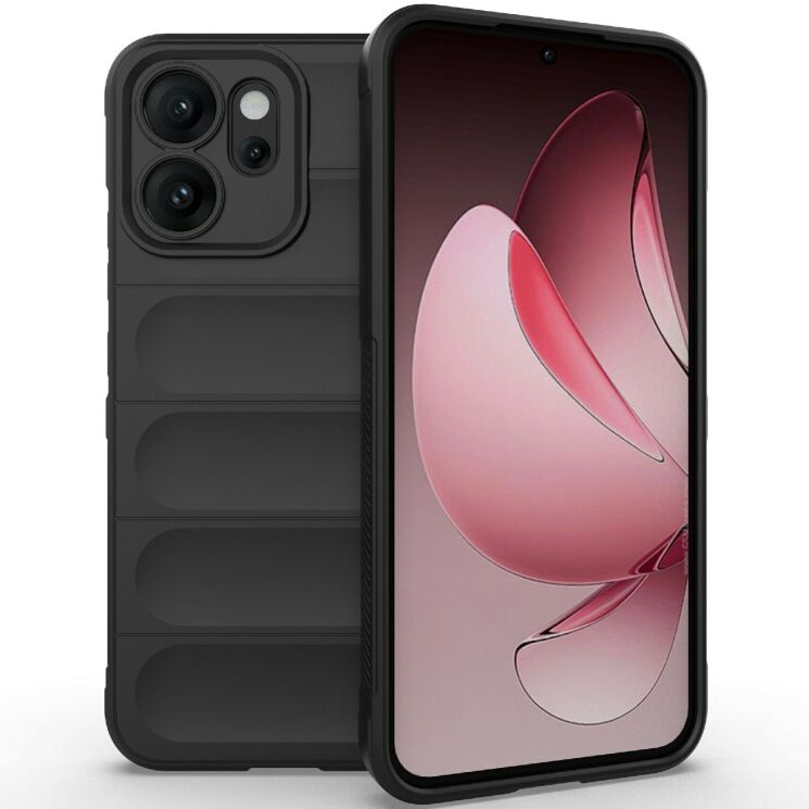 Захисний чохол Deexe Terra Case для OPPO Reno 14 5G - Black: фото 1 з 6