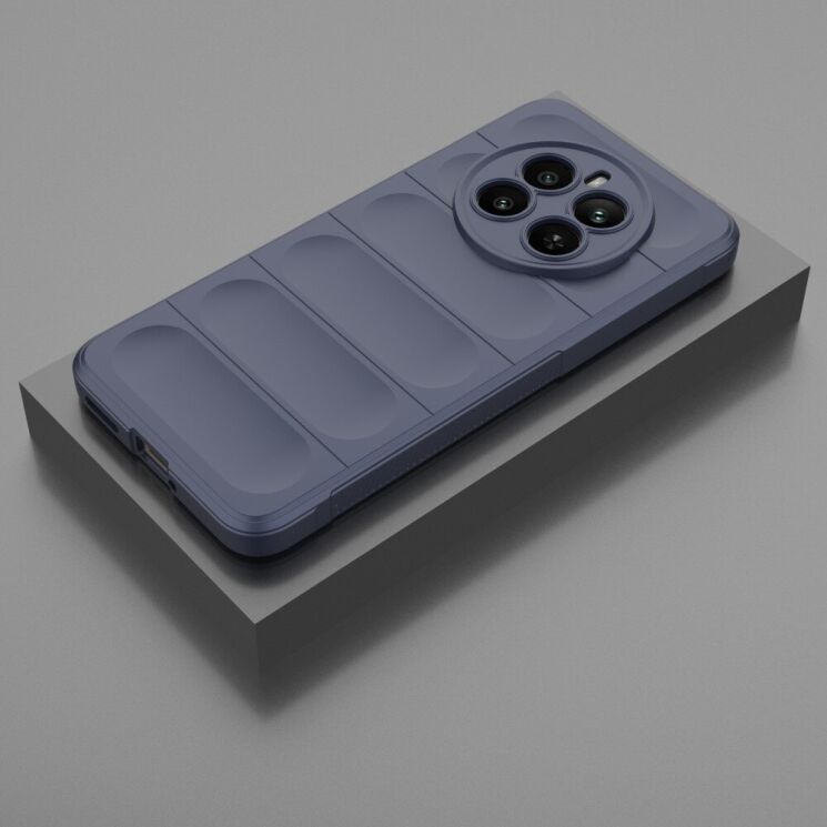 Захисний чохол Deexe Terra Case для Realme 12 / 12 Plus - Dark Blue: фото 2 з 5