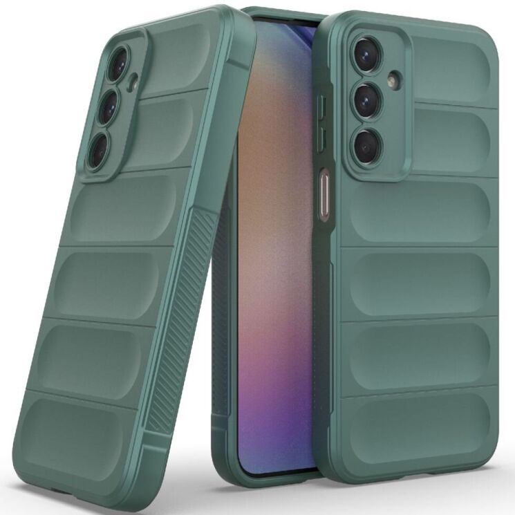 Защитный чехол Deexe Terra Case для Samsung Galaxy M35 (M356) - Green: фото 2 из 6