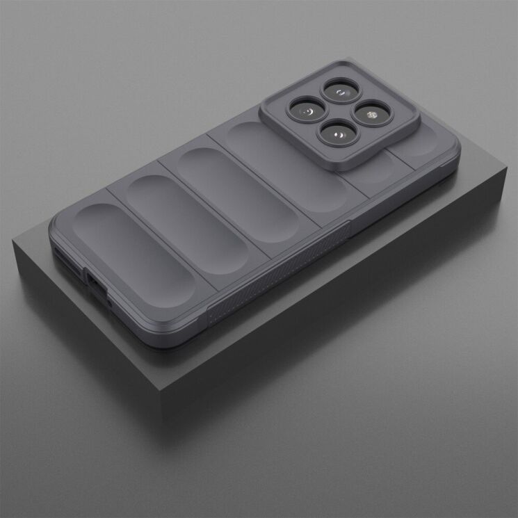 Захисний чохол Deexe Terra Case для Xiaomi 14 Pro - Dark Grey: фото 2 з 6