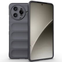 Защитный чехол Deexe Terra Case для Xiaomi Poco F7 Ultra - Dark Grey: фото 1 из 9