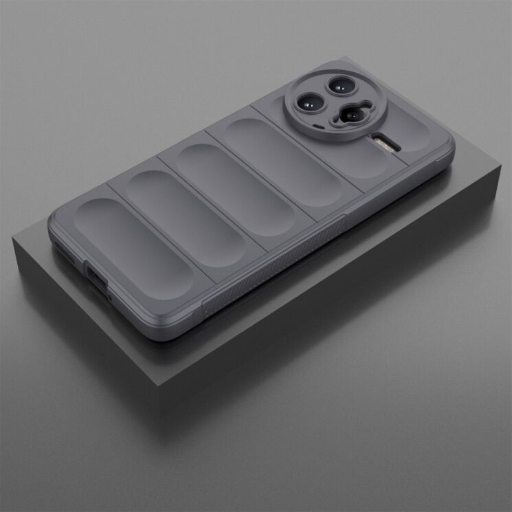 Защитный чехол Deexe Terra Case для Xiaomi Poco F7 Ultra - Dark Grey: фото 2 из 9