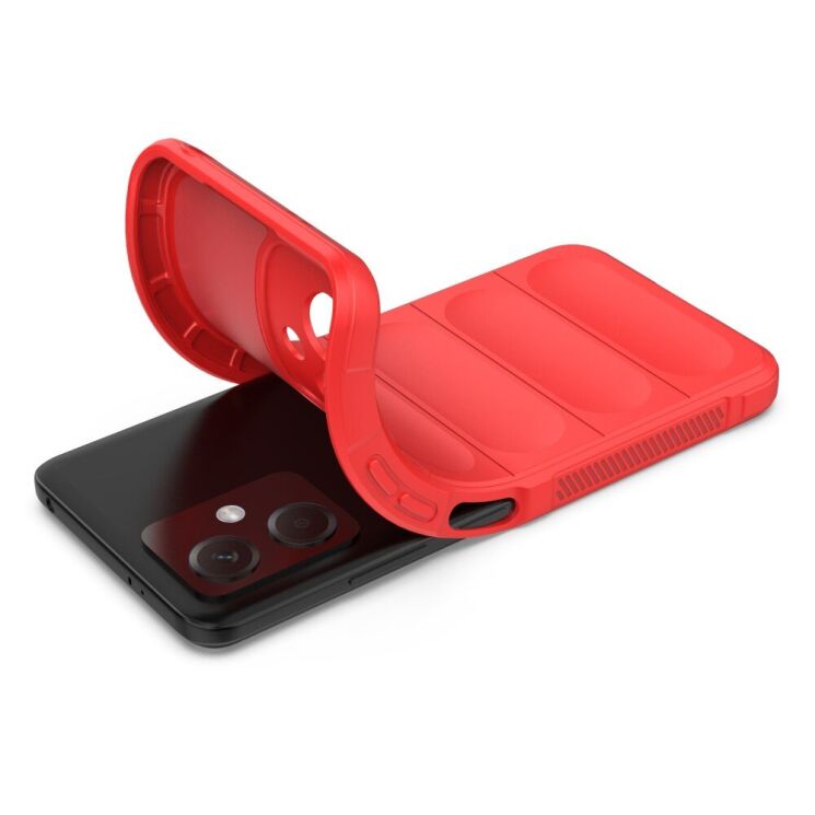Захисний чохол Deexe Terra Case для Xiaomi Redmi Note 12 (China) - Red: фото 5 з 7