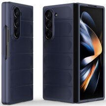 Защитный чехол Deexe Terra Case (FF) для Samsung Galaxy Fold 6 - Dark Blue: фото 1 из 7