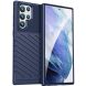 Защитный чехол Deexe Thunder Series для Samsung Galaxy S22 Ultra - Blue (289905L). Фото 1 из 8