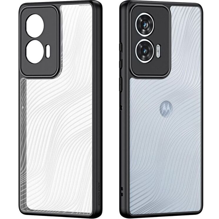 Захисний чохол (PC+TPU) DUX DUCIS Aimo Series для Motorola Edge 50 Fusion - Black: фото 2 з 13