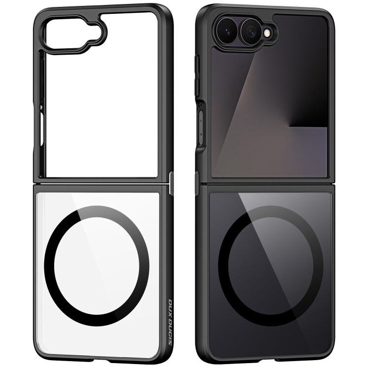 Защитный чехол DUX DUCIS Aimo Series Magnetic (FF) для Samsung Galaxy Flip 8 - Black (423501B) Защитный чехол DUX DUCIS Aimo Series Magnetic (FF) для Samsung Galaxy Flip 8 - Black: фото 3 из 12