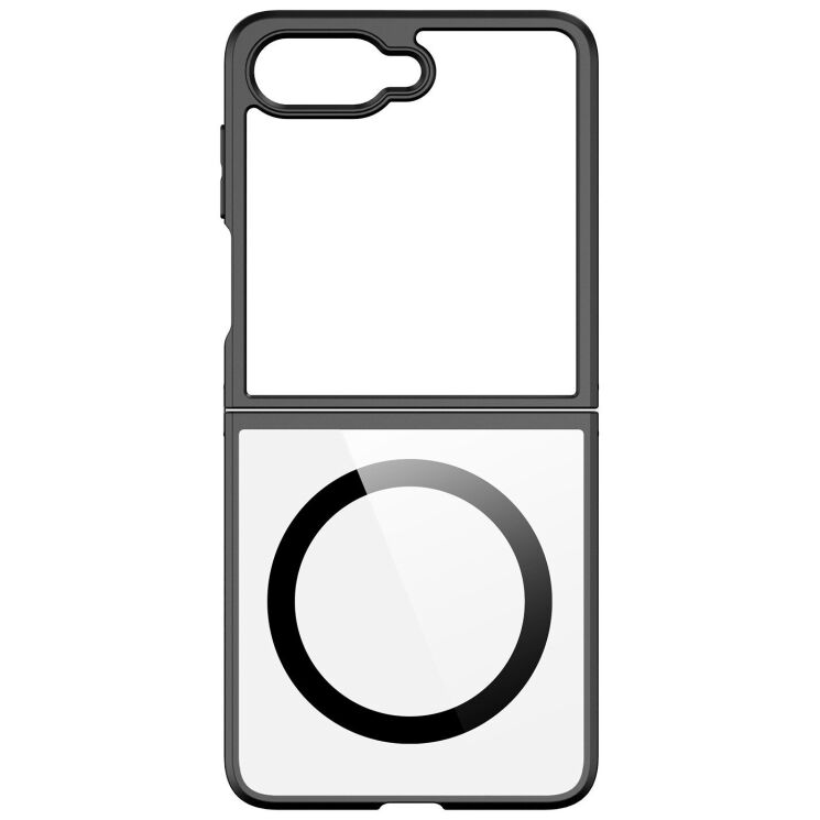 Защитный чехол DUX DUCIS Aimo Series Magnetic (FF) для Samsung Galaxy Flip 8 - Black (423501B) Защитный чехол DUX DUCIS Aimo Series Magnetic (FF) для Samsung Galaxy Flip 8 - Black: фото 2 из 12