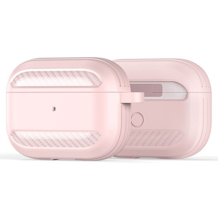 Защитный чехол DUX DUCIS PECB Series для Apple AirPods Pro - Pink: фото 2 из 18