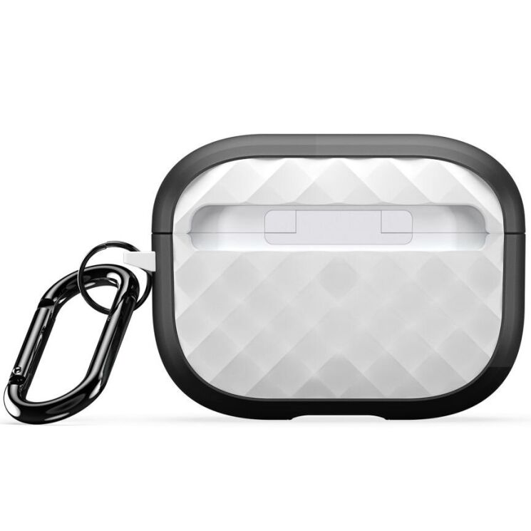 Захисний чохол DUX DUCIS PECC Series для Apple AirPods Pro 2 - Black / White: фото 1 з 18
