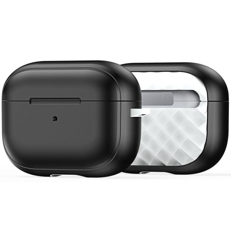 Захисний чохол DUX DUCIS PECC Series для Apple AirPods Pro 2 - Black / White: фото 2 з 18