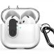 Защитный чехол DUX DUCIS PECL Series для Apple AirPods 4 - Clear Black (364417B). Фото 2 из 10