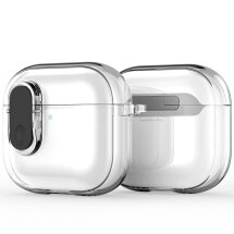 Защитный чехол DUX DUCIS PECL Series для Apple AirPods 4 - Clear Black: фото 1 из 10