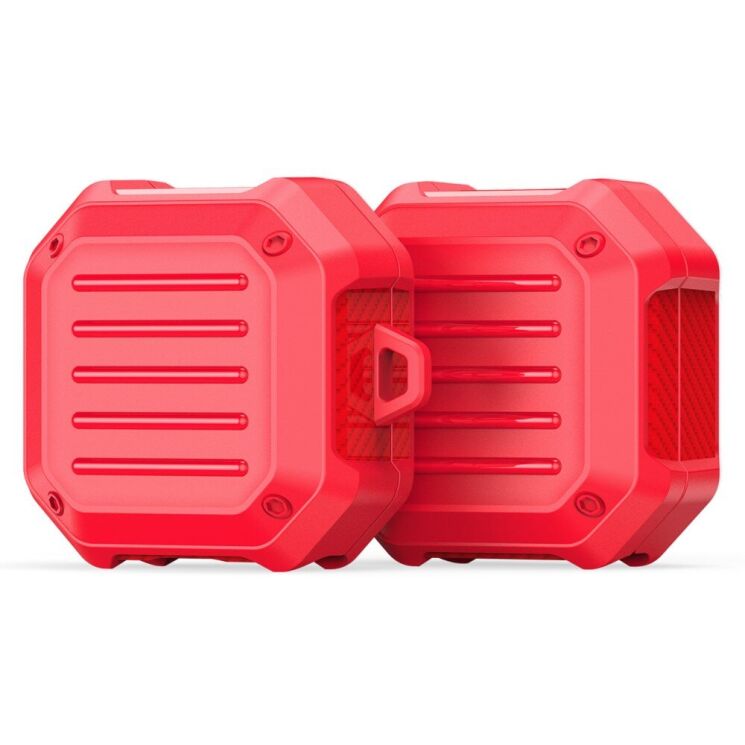 Захисний чохол DUX DUCIS SECB Series для Samsung Galaxy Buds Live / Buds Pro / Buds 2 / Buds 2 Pro / Buds FE - Red: фото 2 з 18
