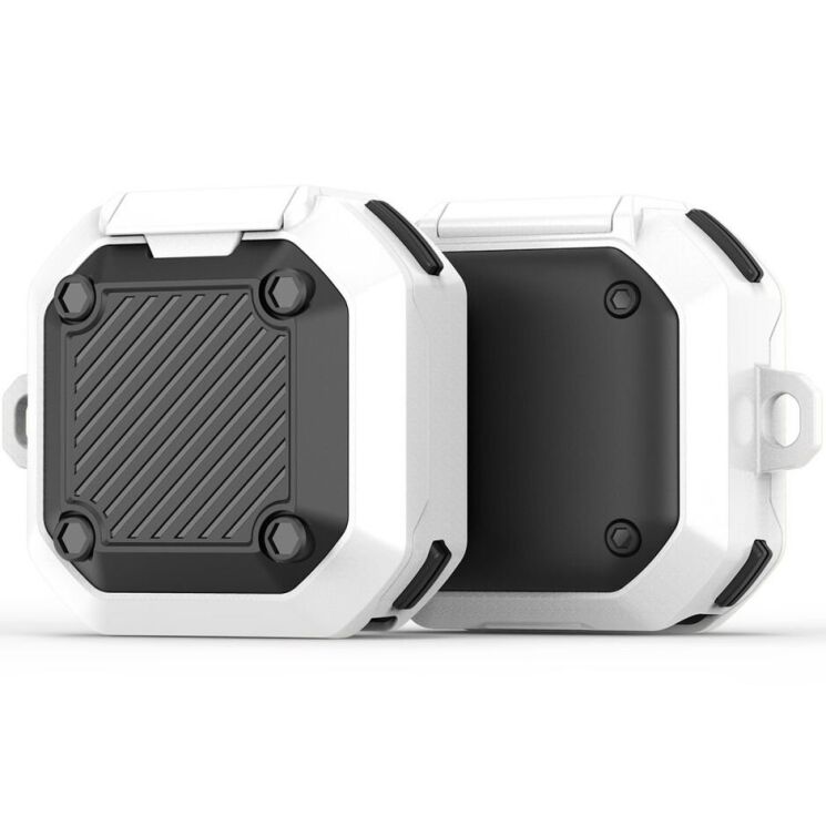 Захисний чохол DUX DUCIS SECG Series для Samsung Galaxy Buds Live / Buds Pro / Buds 2 / Buds 2 Pro / Buds FE - White: фото 1 з 10