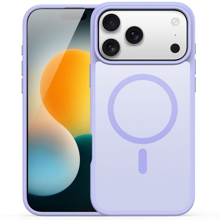 Захисний чохол DUX DUCIS Yind Series MagSafe для Apple iPhone 17 Pro Max - Light Purple: фото 1 з 10
