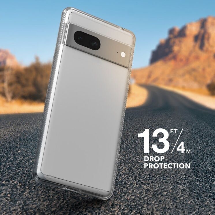 Защитный чехол Gear4 Crystal Palace для Google Pixel 7 (702009712/702010707) - Clear: фото 10 из 11