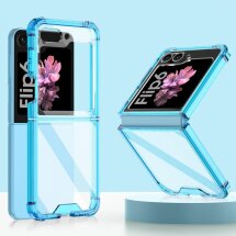 Защитный чехол GKK AirBag для Samsung Galaxy Flip 6 - Transparent Blue: фото 1 из 7