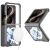 Захисний чохол GKK AirBag Mag для Samsung Galaxy Flip 8 - Transparent Black: фото 1 з 6