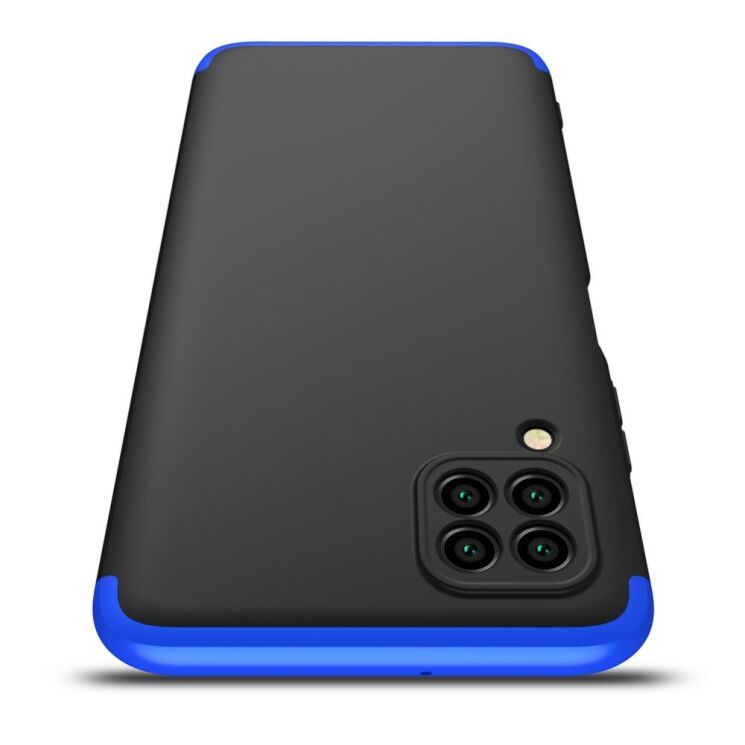 Захисний чохол GKK Double Dip Case для Huawei P40 Lite - Black / Blue: фото 5 з 8