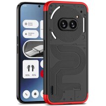 Защитный чехол GKK Double Dip Case для Nothing Phone (2a) / Phone (2a) Plus - Red: фото 1 из 12
