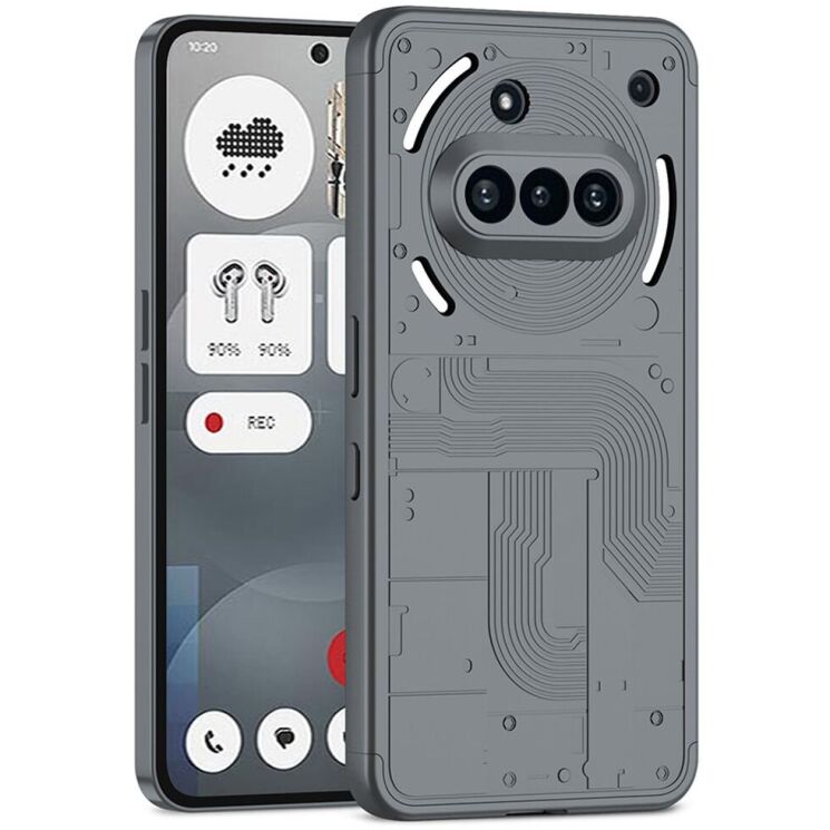 Защитный чехол GKK Double Dip Case для Nothing Phone (3a) - Grey: фото 1 из 8