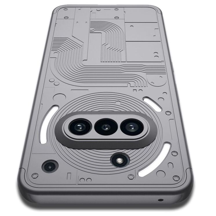 Защитный чехол GKK Double Dip Case для Nothing Phone (3a) - Grey: фото 3 из 8