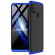 Защитный чехол GKK Double Dip Case для Samsung Galaxy A21s (A217) - Black / Blue (256059BL). Фото 1 из 15