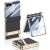 Защитный чехол GKK Hinge Stand для Samsung Galaxy Flip 7 - Carbon Fiber: фото 1 из 9