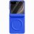 Защитный чехол GKK Magnetic Matte Case для Samsung Galaxy Flip 8 - Dark Blue: фото 1 из 5