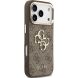 Захисний чохол Guess 4G Big 4G Classic Logo для iPhone 18 Pro / 17 Pro (GUHCP18L4GMGCBR) - Brown (423743Z). Фото 3 з 7