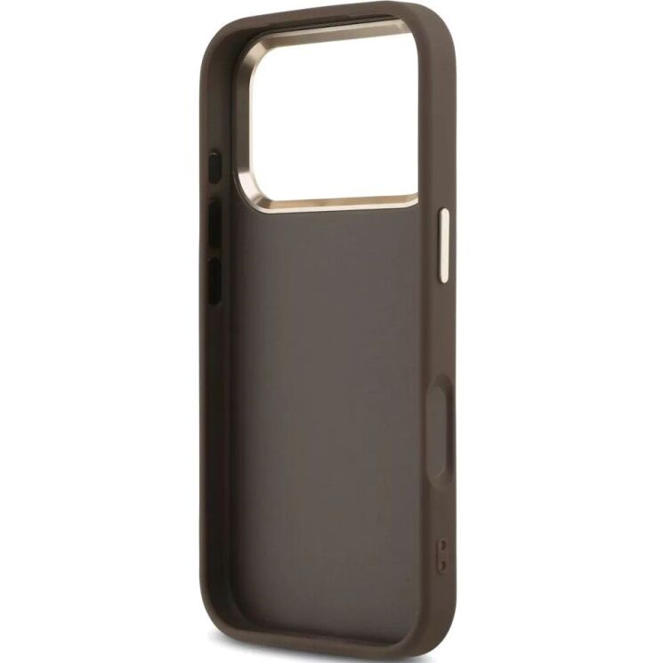 Защитный чехол Guess 4G Big 4G Classic Logo для iPhone 18 Pro / 17 Pro (GUHCP18L4GMGCBR) - Brown (423743Z) Защитный чехол Guess 4G Big 4G Classic Logo для iPhone 18 Pro / 17 Pro (GUHCP18L4GMGCBR) - Brown: фото 6 из 7