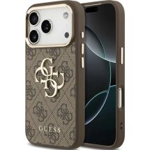 Захисний чохол Guess 4G Big 4G Classic Logo для iPhone 18 Pro / 17 Pro (GUHCP18L4GMGCBR) - Brown: фото 1 з 7