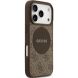 Захисний чохол Guess 4G Circle Classic Logo MagSafe для iPhone 17 Pro ( GUHMP17LP4PGRSGW) - Brown (403261Z). Фото 4 з 8