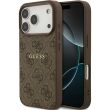 Защитный чехол Guess 4G Ring Classic Logo MagSafe для iPhone 17 Pro (GUHMP17LG4GFRW) - Brown (403266Z)