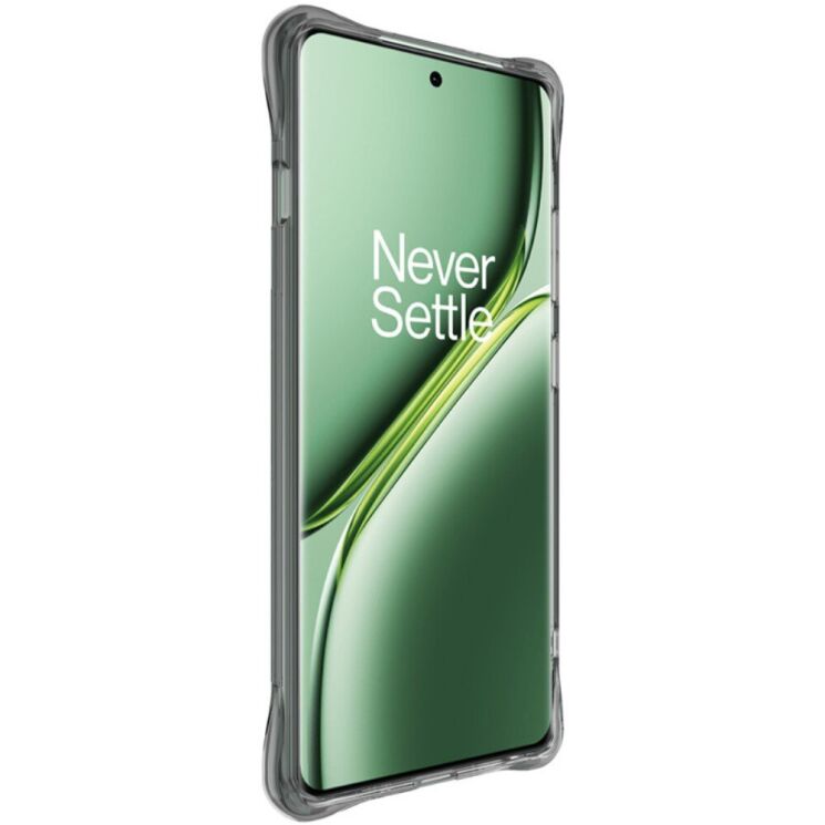 Защитный чехол IMAK Airbag MAX Case для OnePlus Ace 3 Pro - Transparent Black: фото 2 из 12