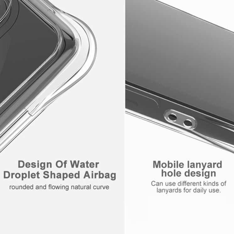 Защитный чехол IMAK Airbag MAX Case для Samsung Galaxy S25 Ultra (S938) - Transparent: фото 3 из 7