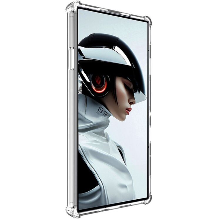 Защитный чехол IMAK Airbag MAX Case для ZTE Nubia Red Magic 9 Pro - Transparent: фото 2 из 10