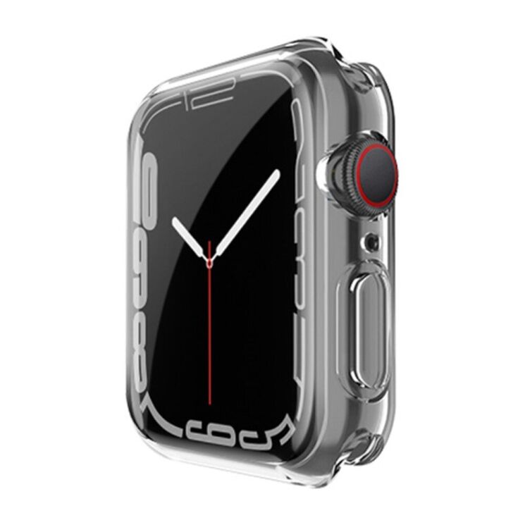 Захисний чохол IMAK UX-3 Series для Apple Watch 45 mm (7 / 8 / 9 Series) - Transparent: фото 5 з 12