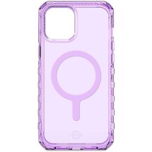 Захисний чохол ItSkins Supreme R Clear with MagSafe для Apple iPhone 13 Pro Max (AP2M-MGCLR-LPPR) - Light Purple: фото 1 з 6