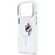 Захисний чохол Karl Lagerfeld IML Peekaboo MagSafe для iPhone 17 Pro (KLHMP17L6HCPSCT) - Transparent (403275T). Фото 5 з 7