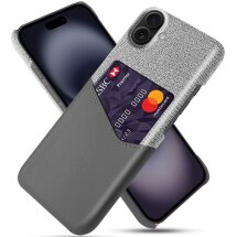 Захисний чохол KSQ Business Pocket для Apple iPhone 17 - Grey: фото 1 з 4