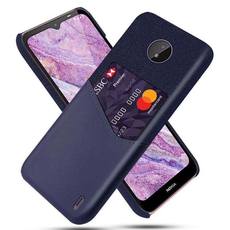 Защитный чехол KSQ Business Pocket для Nokia C10 / C20 - Blue: фото 1 из 4