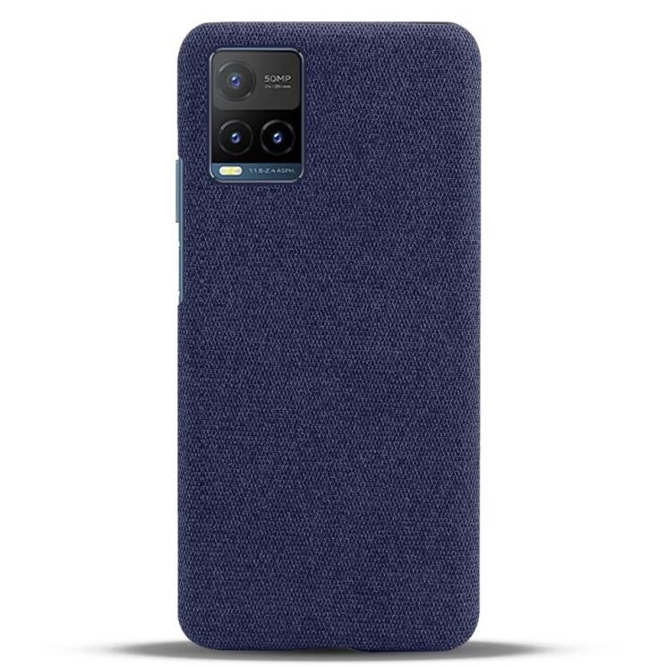 Захисний чохол KSQ Cloth Style для VIVO Y33s / Y21 / Y21s - Blue: фото 3 з 5